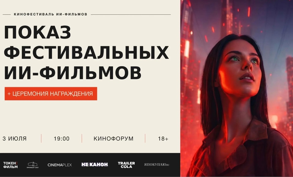 Показ фестивальных ИИ-фильмов